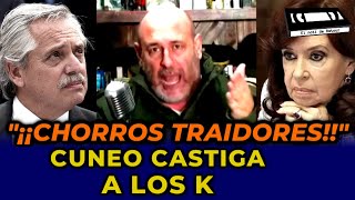 CUNEO DESTROZA a CRISTINA KIRCHNER y Alberto Fernandez santiagocuneo cuneo [upl. by Bowers426]