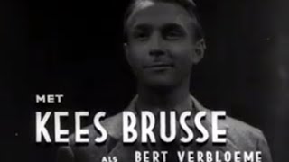 Kees Brusse in De Dijk is Dicht acte 1 1950 [upl. by Opiak54]