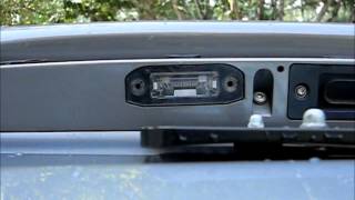 Volvo S40 License Plate Bulb Replacement [upl. by Jolda]