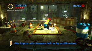 LEGO City Undercover 100 Guide  Special Assignment 5 Dirty Work  All Collectibles [upl. by Derzon188]