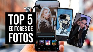 TOP 5 EDITORES de FOTOS para Android GRATIS [upl. by Ailehc]