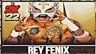 WWE 2K22  Rey Fenix Signatures and Finishers [upl. by Kassandra]