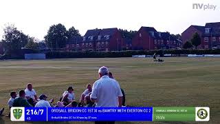 OBCC 1st XI v Bawtry with Everton CC 2nd XI  BDCL Division 1 League [upl. by Pasadis982]