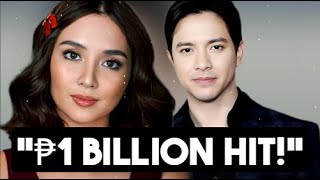 Alden Richards and Kathryn Bernardo New Record with P1 Billion Box Office Hit [upl. by Arhat]