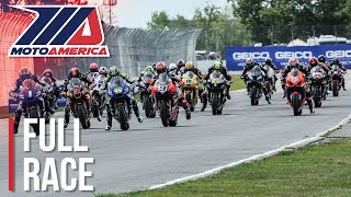 MotoAmerica Medallia Superbike Race 1 at Brainerd International Raceway 2022 [upl. by Otrebtuc382]