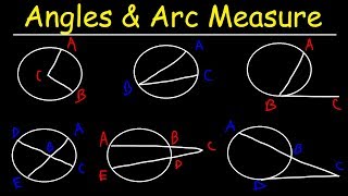 Circles Angle Measures Arcs Central amp Inscribed Angles Tangents Secants amp Chords  Geometry [upl. by Lyram831]