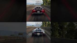 NFS Unbound  CHIRON SPORT VS REGERA [upl. by Aiehtela]