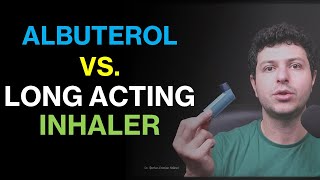 What is the difference between albuterol and long acting inhalers [upl. by Aleahpar569]