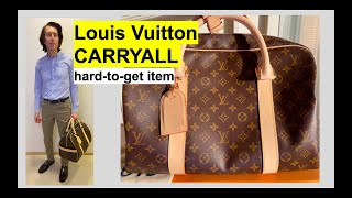 Louis Vuitton CARRYALL how I bought it exterior interior mod shots etc [upl. by Tate]