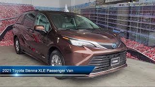 2021 Toyota Sienna XLE Passenger Van Milpitas San Jose Sunnyvale Fremont Livermore [upl. by Ellard273]