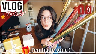 VLOGMAS 19 • Je fais mes paquets cadeaux [upl. by Arod]