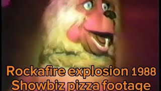 Rockafire Explosion 1988 Showbiz Pizza footage [upl. by Evers820]