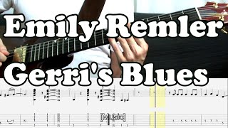 Gerris Blues Cisco  Emily Remler  Theme and Solo Transcription [upl. by Atnahc635]