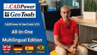 CADPower and GeoTools V25 AllinOne Multilingual Edition  cad cadpower geotools cadsoftware [upl. by Yrahca]