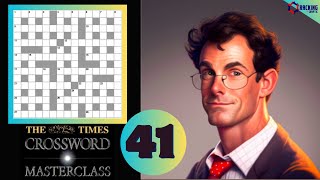 The Times Crossword Friday Masterclass Episode 41 [upl. by Einahpehs]