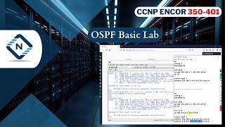 Free CCNP ENCOR 350401  OSPF Basic Lab  Video 39 [upl. by Hultin419]