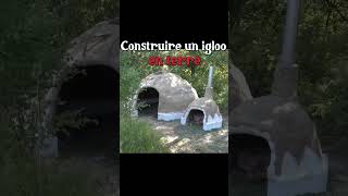 Construire un igloo en terre terrepaille [upl. by Limhaj455]