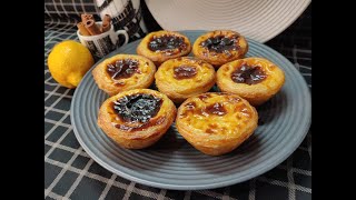 Aprenda aqui a fazer os maravilhosos Pasteis de Nata portugueses 😊🙏 [upl. by Sergei]