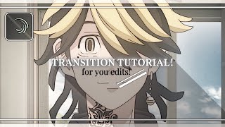 Creative transition tutorial for your edits in Alight Motion 5 [upl. by Auohc584]