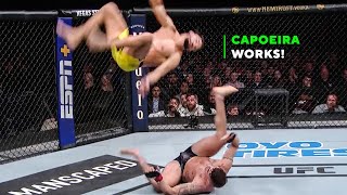 Crazy Capoeira Master Setting the UFC on Fire  Michel Pereira [upl. by Wilhelmina894]