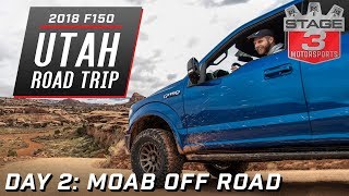 2018 Ford F150 Road Trip Day 2 Moab OffRoad [upl. by Nolaf]