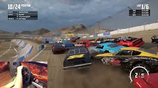 Wreckfest with G29 steering wheel PS4 [upl. by Lainey]