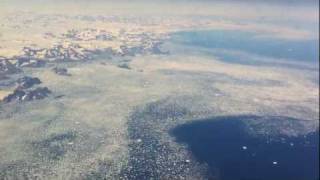 Flying over Greenland [upl. by Sirrap]