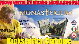 Monasterium Deluxe North America  Kickstarter Critique Review [upl. by Westley]