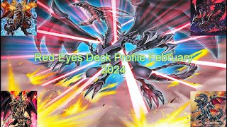 RedEyes Deck Profile February 2024 Timestamps in Description [upl. by Michaella]