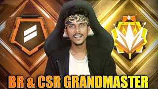 FREE FIRE CSR amp BR இரண்டிலுமே GRANDMASTER  ரா [upl. by Timmie619]