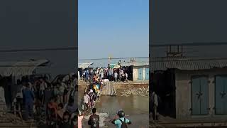 majuli nimati ghat denjer moment island asmr shots viralvideoadventure tevel [upl. by Hesper]