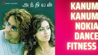 Kanum Kanum Nokia Song  Dance Fitness  Vikram  Anniyan Movie [upl. by Aiel]