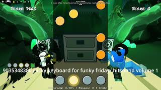 Cool Funky Friday Hit Sound Codes  Roblox Funky Friday 2 [upl. by Tehr964]