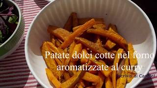 Patate dolci al forno croccanti [upl. by Tonkin693]