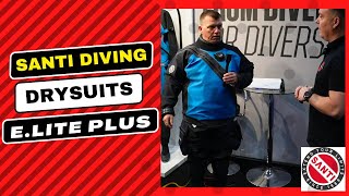 Santi Diving  Drysuits  ELite Plus [upl. by Judsen]