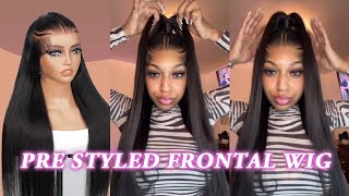 NEW Pre Styled Frontal Wig  DETAILED Wig Install  Beginner Friendly  Alipearl Hair [upl. by Tullus]