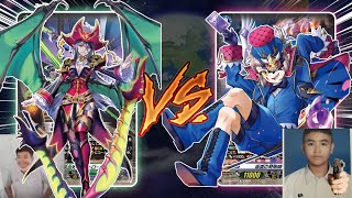 Vanguard DivineZ  Stride Deckset Nightrose Vs Stride Deckset Harri [upl. by Ahsieyk]