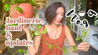 Vlog • jardinerie haul plantes et updates [upl. by Iy]