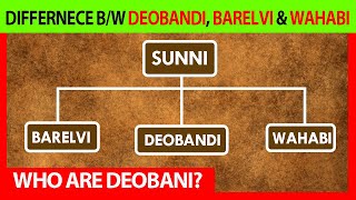 Who are Deobandi Difference between Deobandi Barelvi and Wahabi  Islamic sects explained  Sunni [upl. by Alaric]