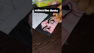 ✨Easy Radha Rani drawing ♥️radhakrishnapainting radha shorts trending viralshorts [upl. by Ahsekat]