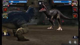 Jurassic World the Game  Battle Stage 65 Nundasuchus [upl. by Louis]