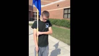 guidon bearer procedures [upl. by Kathi]