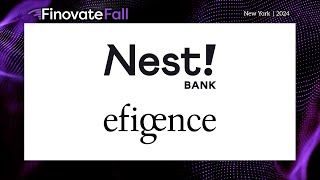 FinovateFall 2024  Nest Bank amp Efigence [upl. by Eluk]