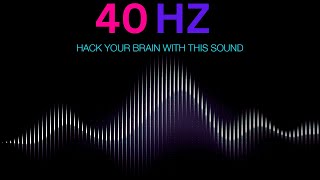 Pure 40 HZ Binaural Beats The Frequency for FOCUS MEMORY and CONCENTRATION [upl. by Judye]