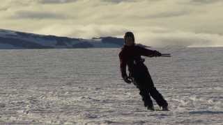 2008 Greenland KiteSki expedition BRoll [upl. by Ayna245]