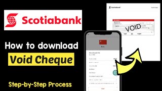 Void Cheque Download Scotiabank App  Scotiabank Payroll Void Cheque  Get Nova Scotia Void Check [upl. by Ahsinehs]