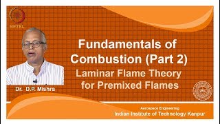 noc18ae04Lecture 46Laminar Flame Theory for Premixed Flames [upl. by Aiht641]