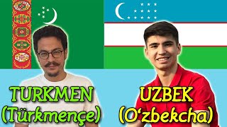 Similarities Between Turkmen and Uzbek [upl. by Nanis383]