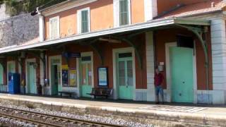 VillefrancheSurMer train station [upl. by Neneek]