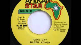 DAWEH KONGO  Rainy day  version 1993 African star [upl. by Elspeth]